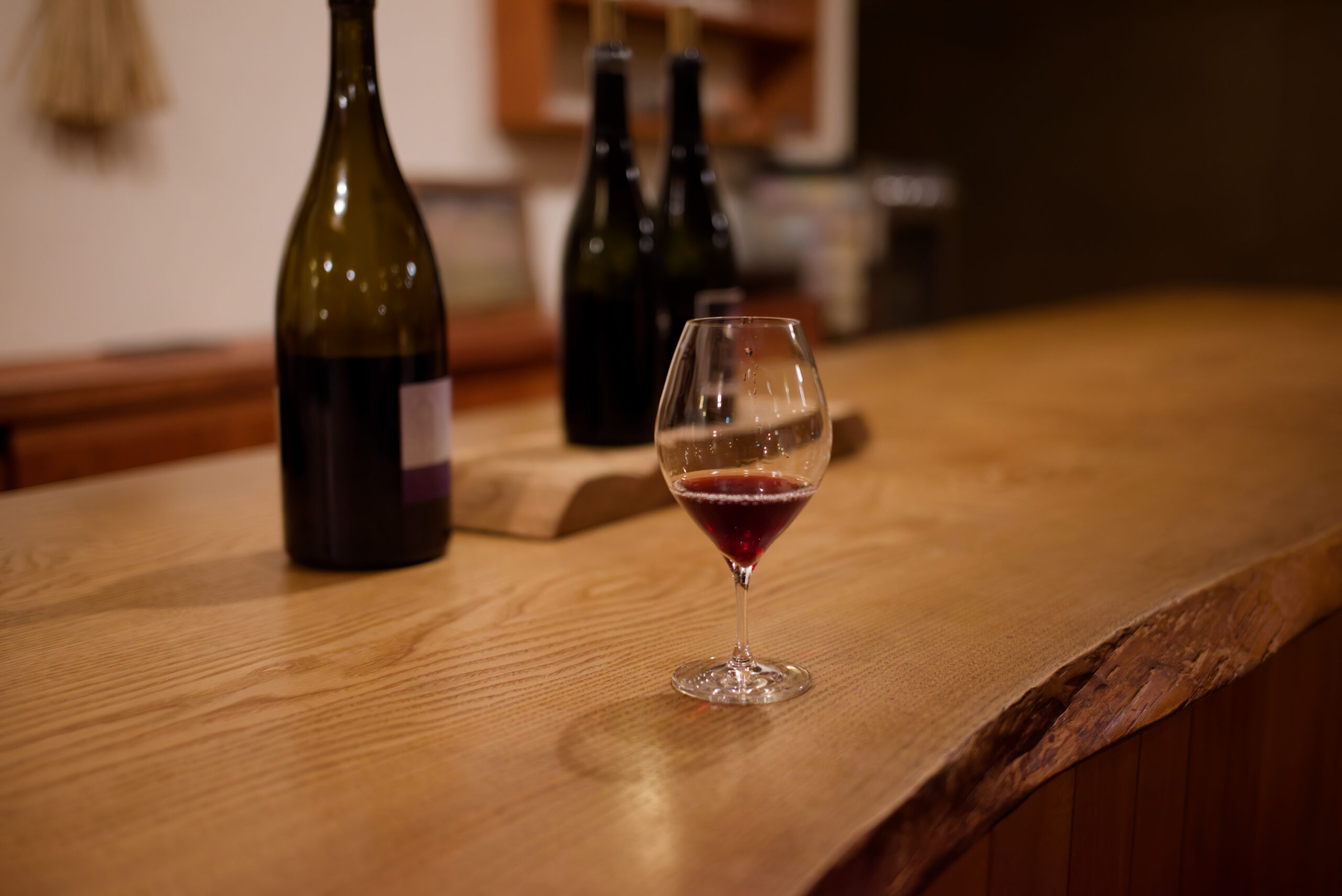 ワインとグラス