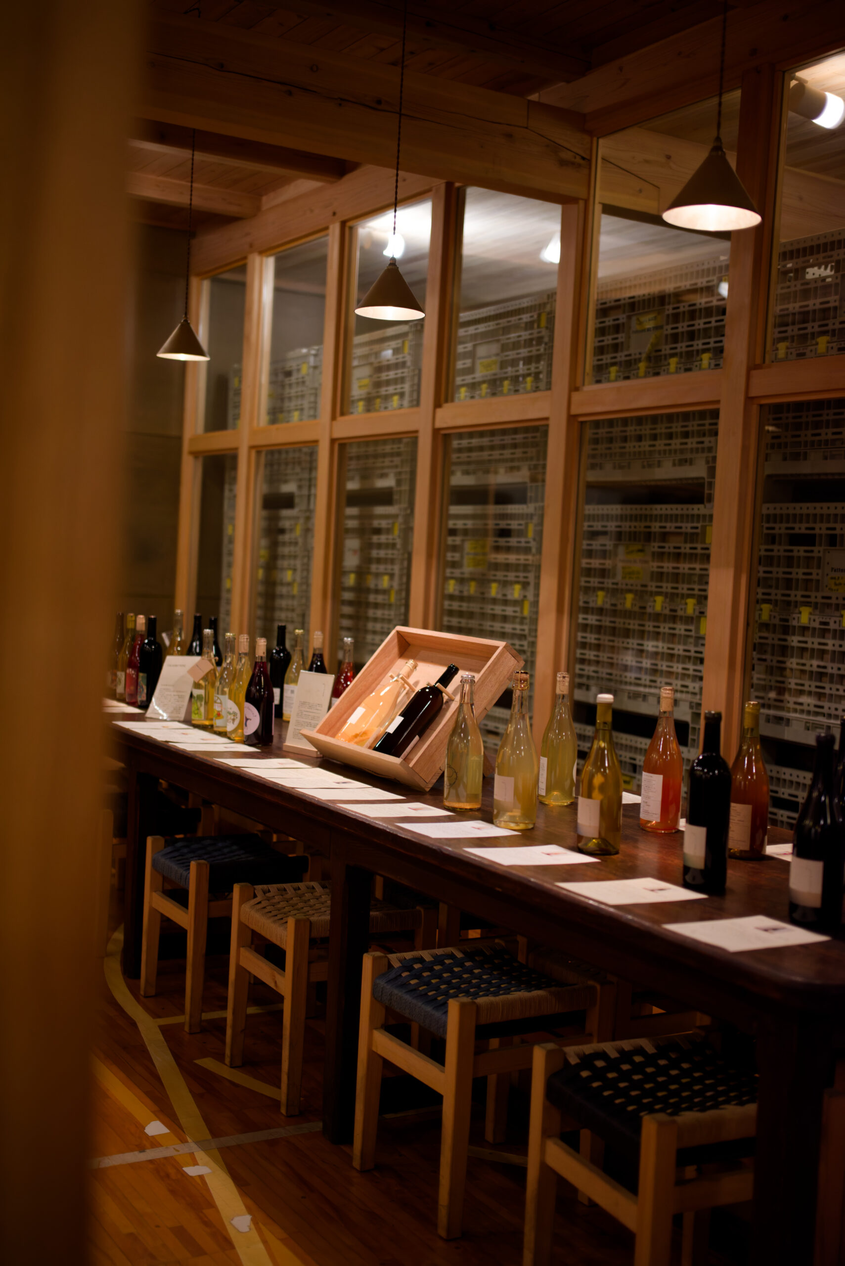 ワインの試飲場所